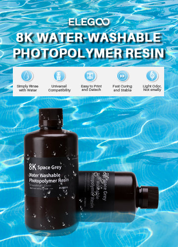 8K Water Washable Resin Mobile Banner