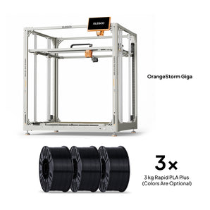 OrangeStorm Giga + 3x3kg 高速 PLA Plus フィラメント バンドル