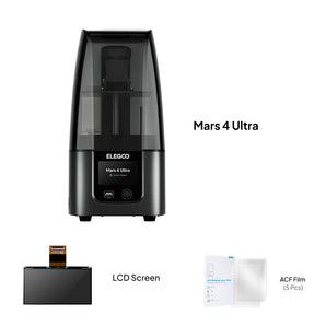Mars 4 Ultra・LCD スクリーン・ACFフィルム セット