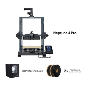 Neptune 4 Pro + プリンター エンクロージャー + PLA Plus 2×1KG バンドル