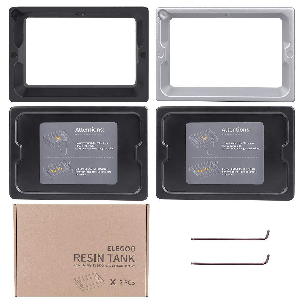 ELEGOO Mars & Mars 2 シリーズ用 金属レジンタンク (2 Pcs) – ELEGOO JP