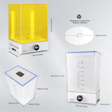 【NEW】ELEGOO Mercury X Bundle Washing and Curing Machine 3D Clean&Cure Series ELEGOO