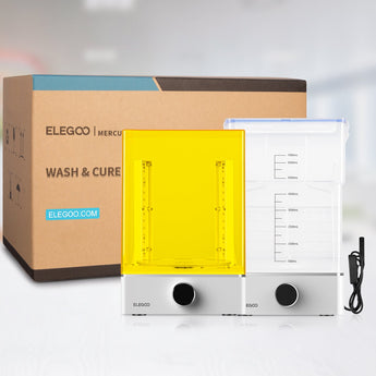 【Pre-order】ELEGOO Mercury XS Bundle Washing And Curing Machine 3D Clean&Cure Series ELEGOO