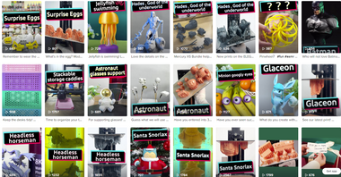 ELEGOO TikTok Project Videos: FDM Printed