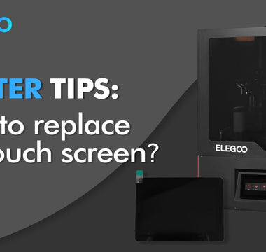 ELEGOO Jupiter: How to replace the touch screen?