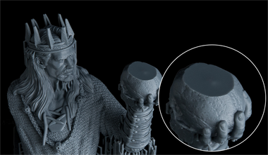 Analysis of Common Failure Model Case in LCD 3D Printing