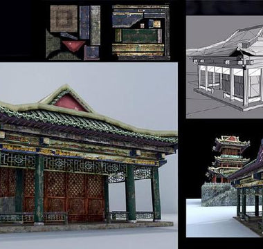 3D Printing of Ancient Chinese Buildings