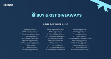 ELEGOO Buy & Get Giveaways- Winners List