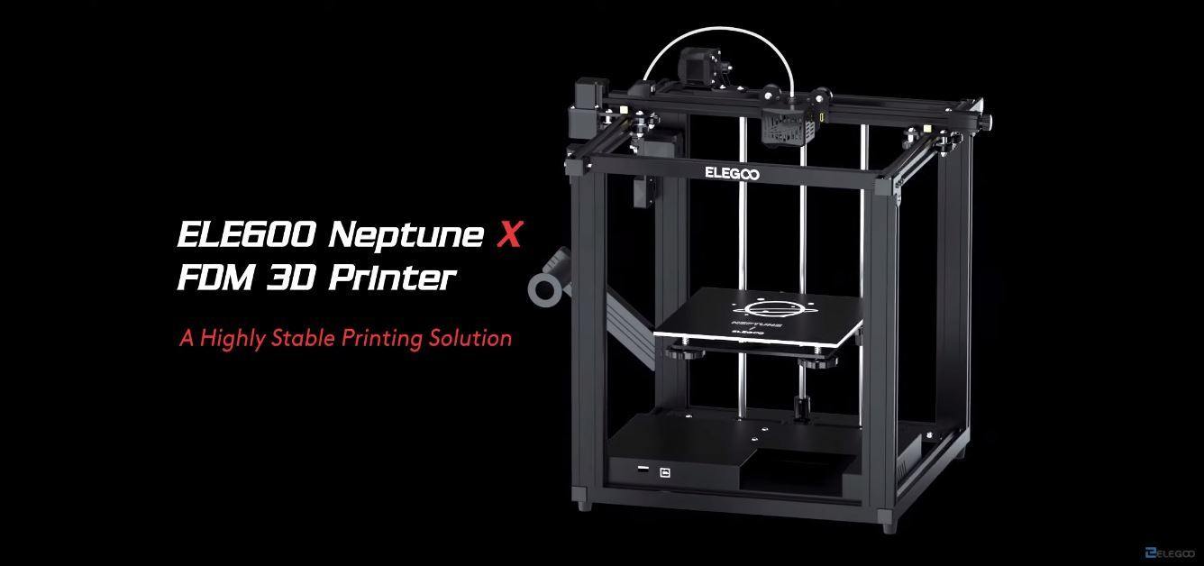 Introducing: ELEGOO Neptune X FDM 3D printer