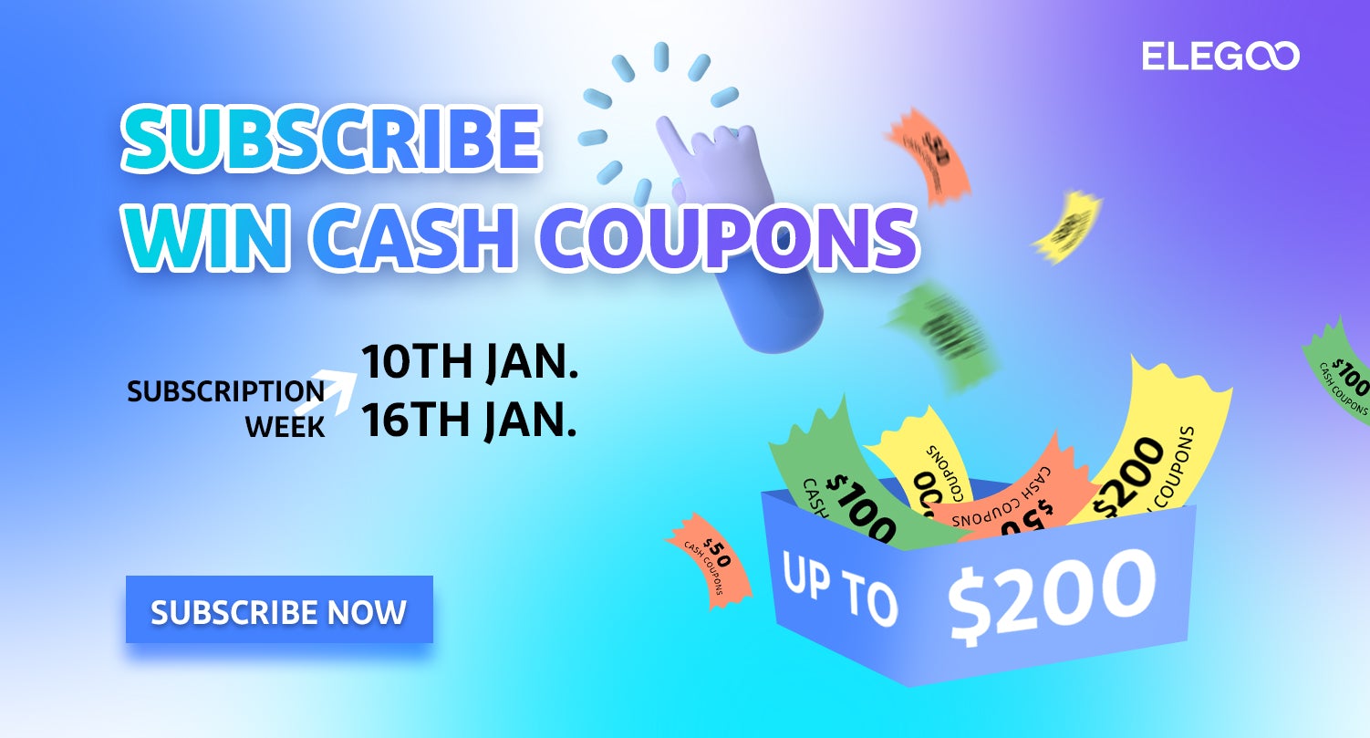 Subsribe to Win Cash Coupons: 10th Jan.-16th Jan.
