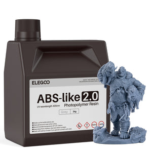 ABS-like レジン V2.0 グレー 1KG&2KG