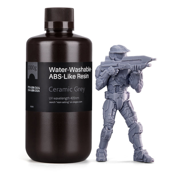 水洗いABS-like レジン｜高耐衝撃・高強度・簡単洗浄の3Dプリンター用