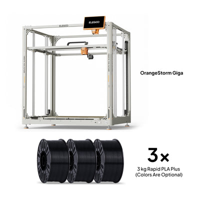OrangeStorm Giga + 3x3kg 高速 PLA Plus