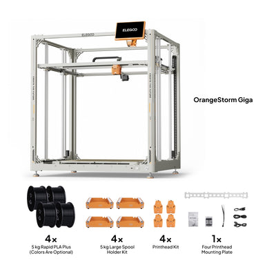 OrangeStorm Giga 四エクストルージョン | アップグレードキット