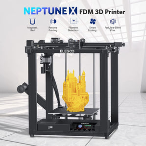 ELEGOO Neptune X FDM 3D Printer 3D Printers ELEGOO 
