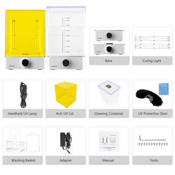 【Pre-order】ELEGOO Mercury XS Bundle Washing And Curing Machine 3D Clean&Cure Series ELEGOO 